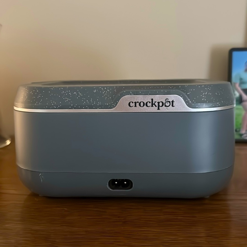 Crock-Pot -  31 oz Portable Food Warmer Gray GO Elect Gray